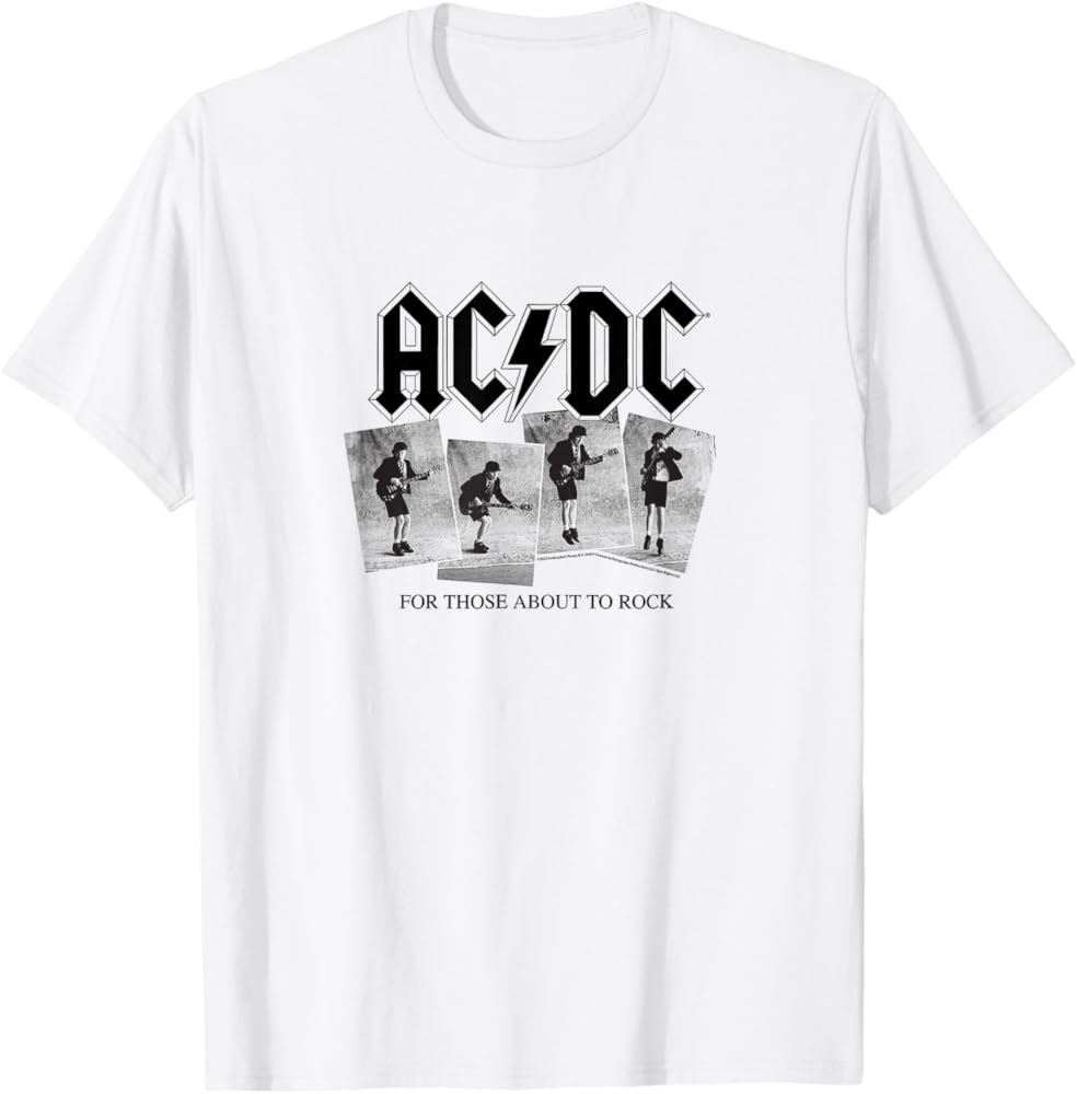 【AC/DC ロックT】For Those About To Rock Amazon.com: ACDC - For Those About To Rock T-Shirt : Clothing